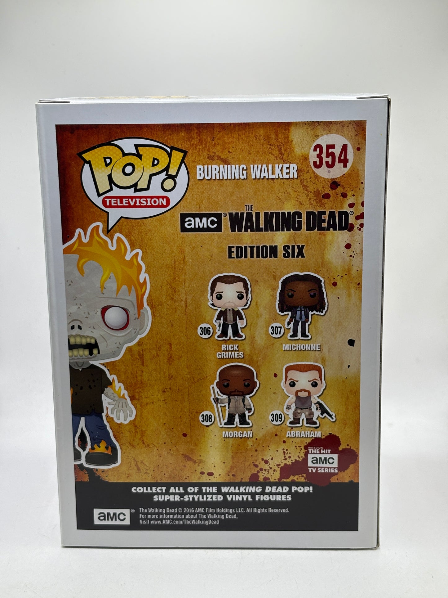 Funko POP! Television The Walking Dead #354 Burning Walker 2016 Summer