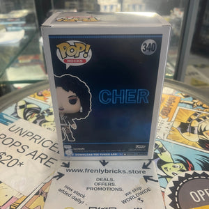 Funko POP! Rocks - CHER #340 Diamond glitter exclusive FRENLY BRICKS - Open 7 Days