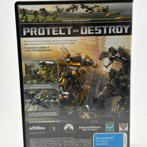 PC Game - Transformers The Game 2007 CD Video Game with Manual (Big Box) FRENLY BRICKS - Open 7 Days
