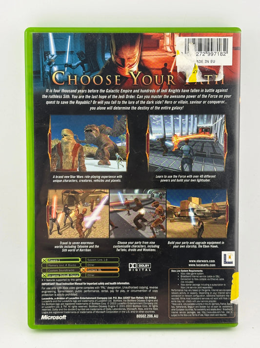 Xbox Video Game - Star Wars Knights of the Old Republic Game FRENLY BRICKS - Open 7 Days
