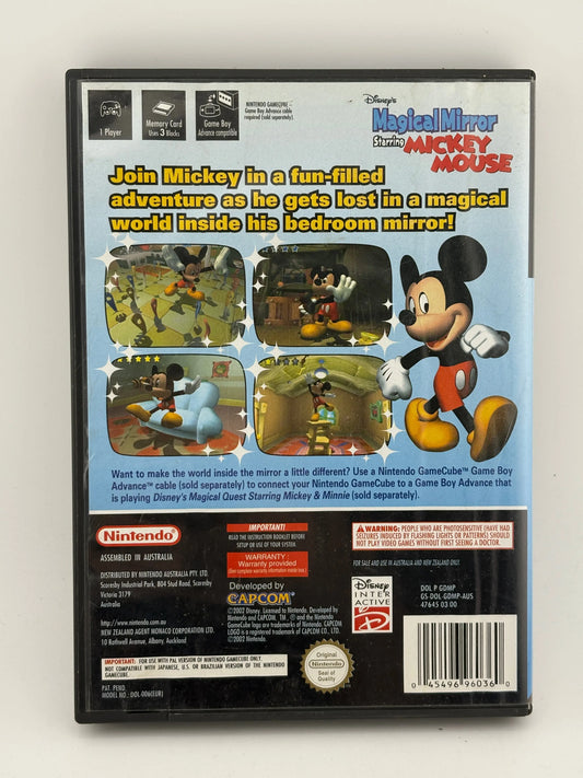 Nintendo GameCube - Disney Magical Mirror Mickey Mouse Video Game with Manual FRENLY BRICKS - Open 7 Days