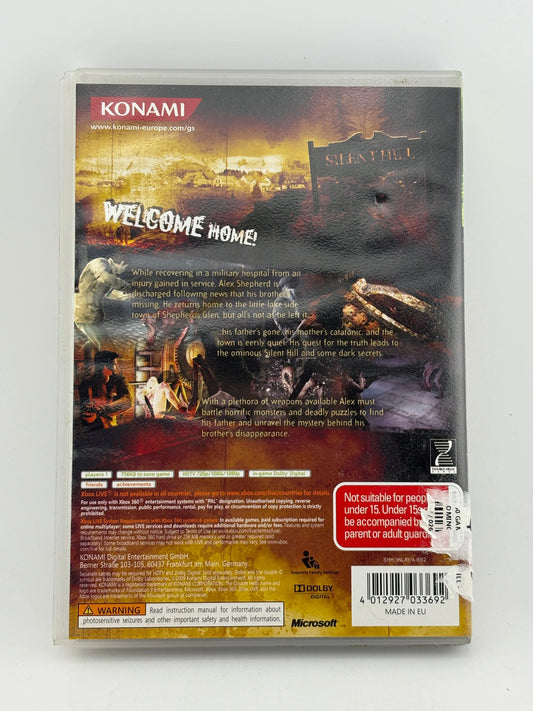 Xbox 360 Video Game - Silent Hill Homecoming Video Game with Manual FRENLY BRICKS - Open 7 Days