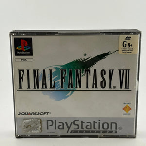 Playstation Platinum Final Fantasy VII (Missing 1 Disc) FRENLY BRICKS - Open 7 Days