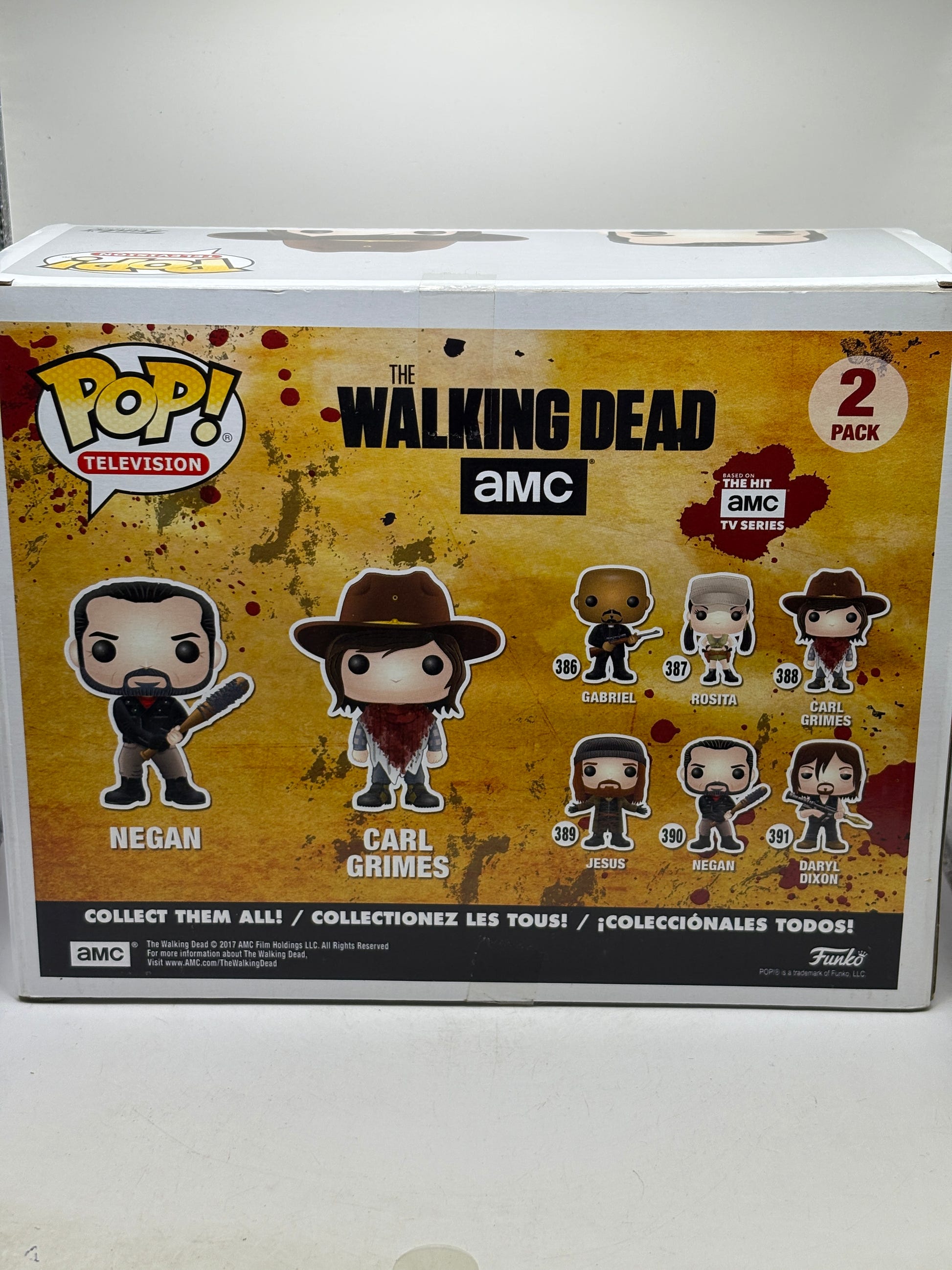 Funko POP! Television The Walking Dead Negan & Carl Grimes 2 Pack image 4