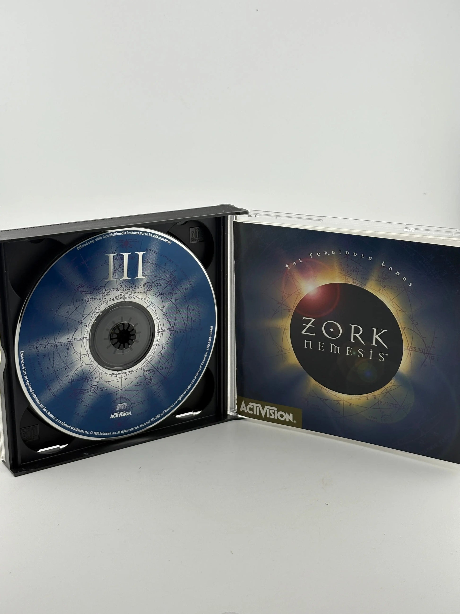 1996 PC Video Game - Zork Nemesis Complete with Manuals FRENLY BRICKS - Open 7 Days
