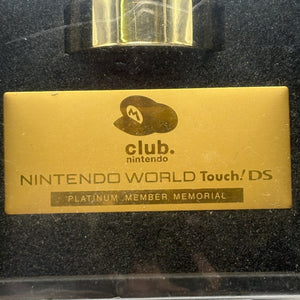 Gold Super Mario Figure Statue Club Nintendo Platinum Member Memorial Limited FS FRENLY BRICKS - Open 7 Days