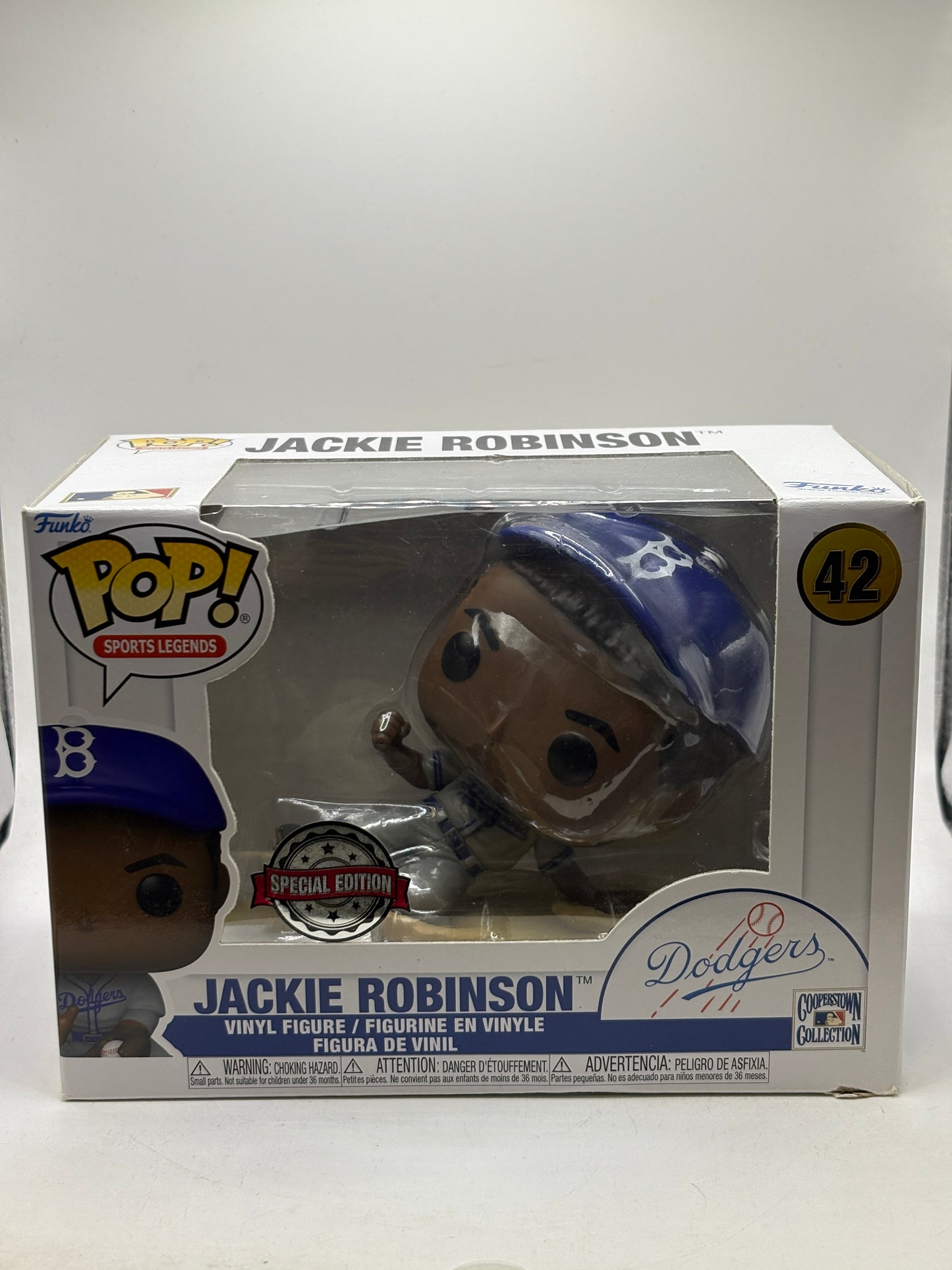 Funko POP! Sports Legends #42 Jackie Robinson Vinyl Figure SE