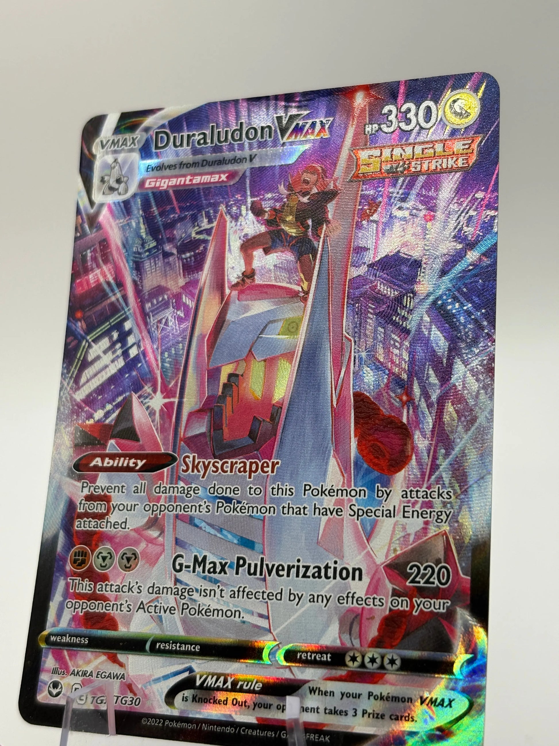 Pokemon TCG Silver Tempest - Duraludon VMAX TG21/TG30 MP FRENLY BRICKS - Open 7 Days