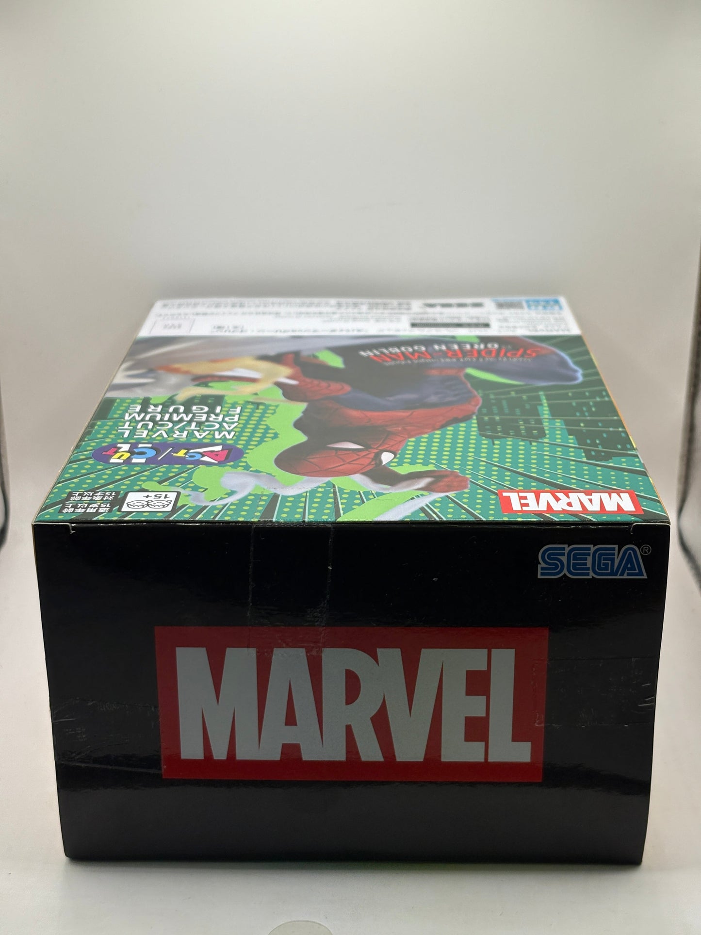 MARVEL ACT/CUT Premium Figure Spider-Man vs. Green Goblin SEGA JAPAN NEW FRENLY BRICKS - Open 7 Days