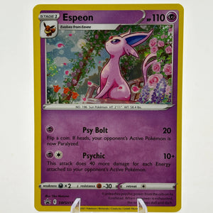 Pokemon TCG Sword Shield Promos - Espeon SWSH174 Black Star Promo LP FRENLY BRICKS - Open 7 Days