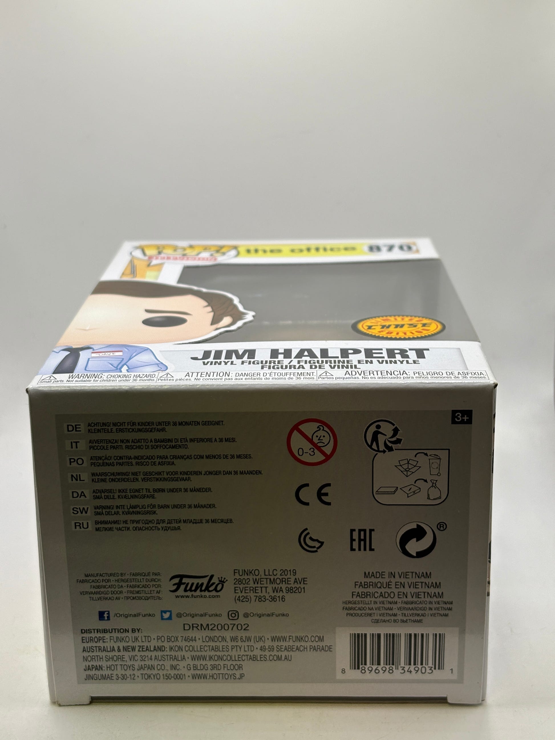 Funko POP! Television The Office #870 Jim Halpert Limited Chase image 6