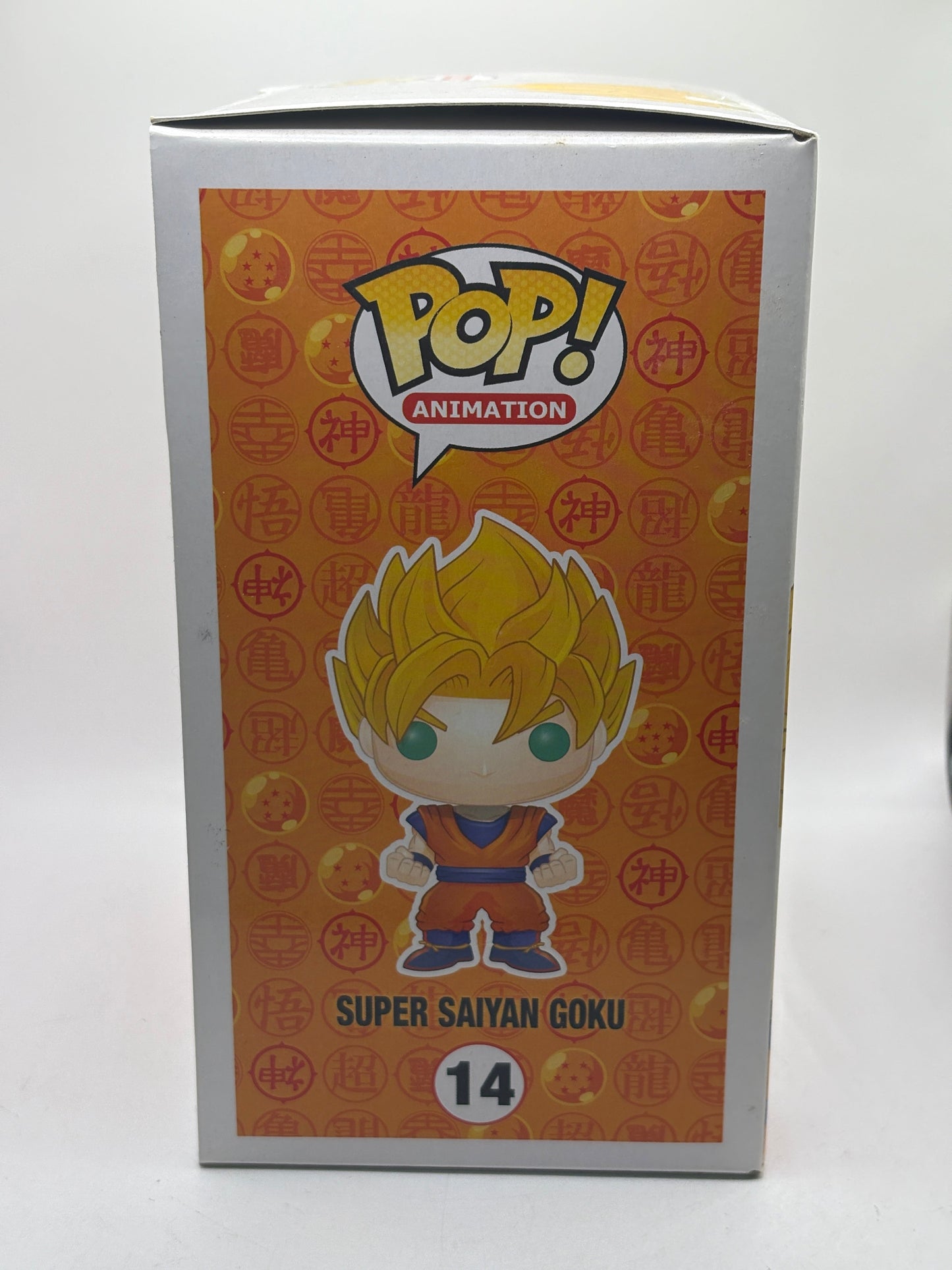 Funko POP! Animation Dragon Ball Z #14 Super Saiyan Goku Signed Sean No COA FRENLY BRICKS - Open 7 Days