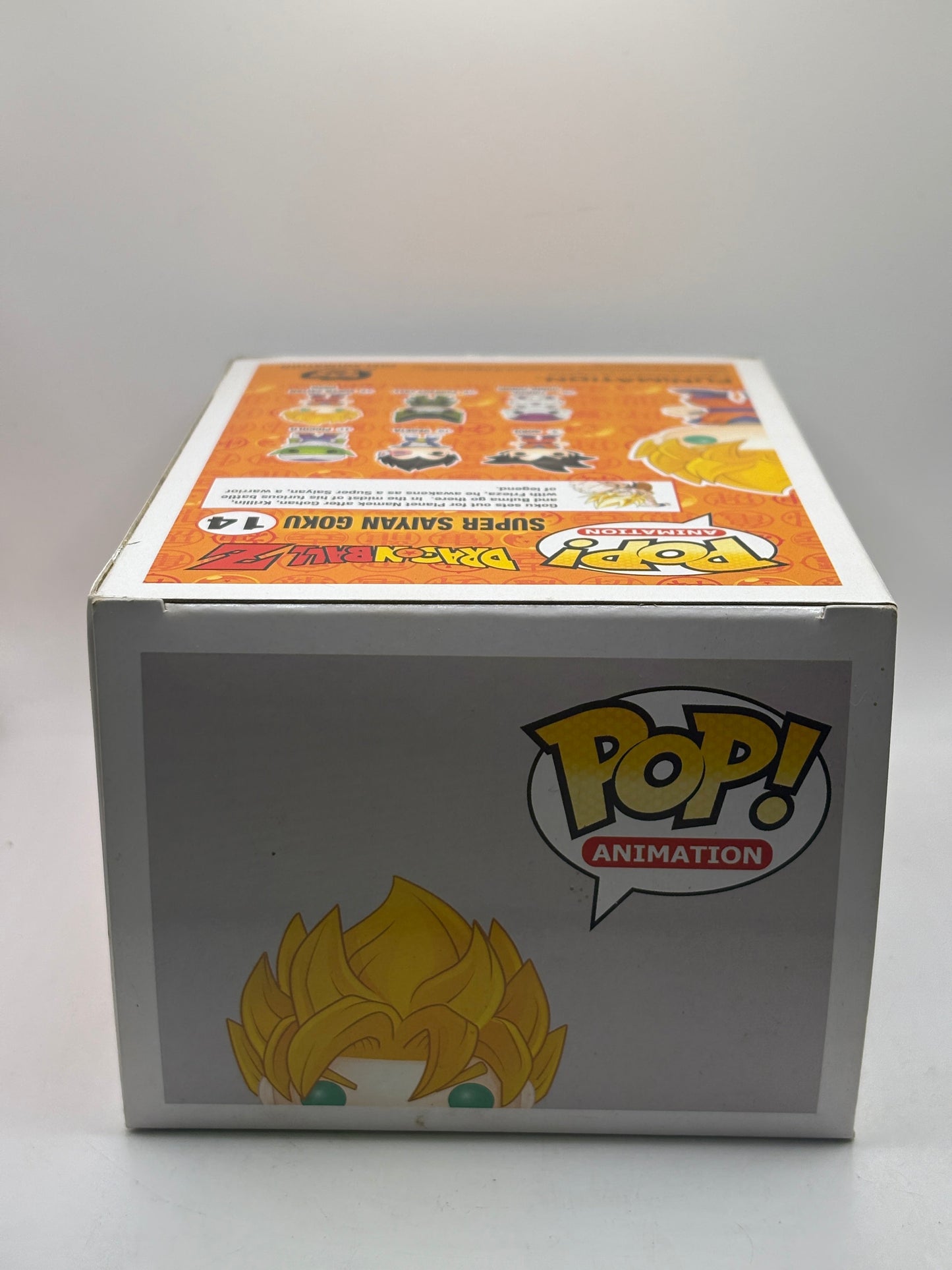 Funko POP! Animation Dragon Ball Z #14 Super Saiyan Goku Signed Sean No COA FRENLY BRICKS - Open 7 Days