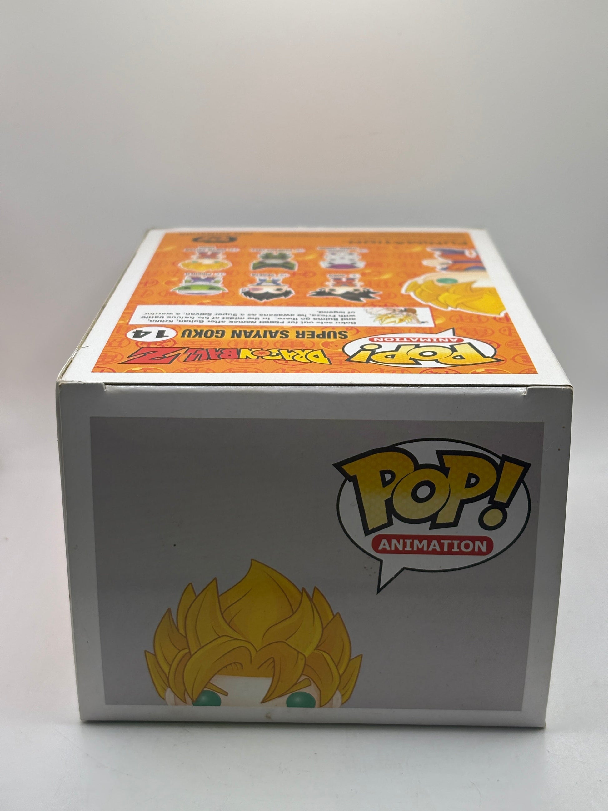 Funko POP! Animation Dragon Ball Z #14 Super Saiyan Goku Signed Sean No COA FRENLY BRICKS - Open 7 Days