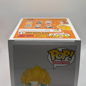 Funko POP! Animation Dragon Ball Z #14 Super Saiyan Goku Signed Sean No COA FRENLY BRICKS - Open 7 Days