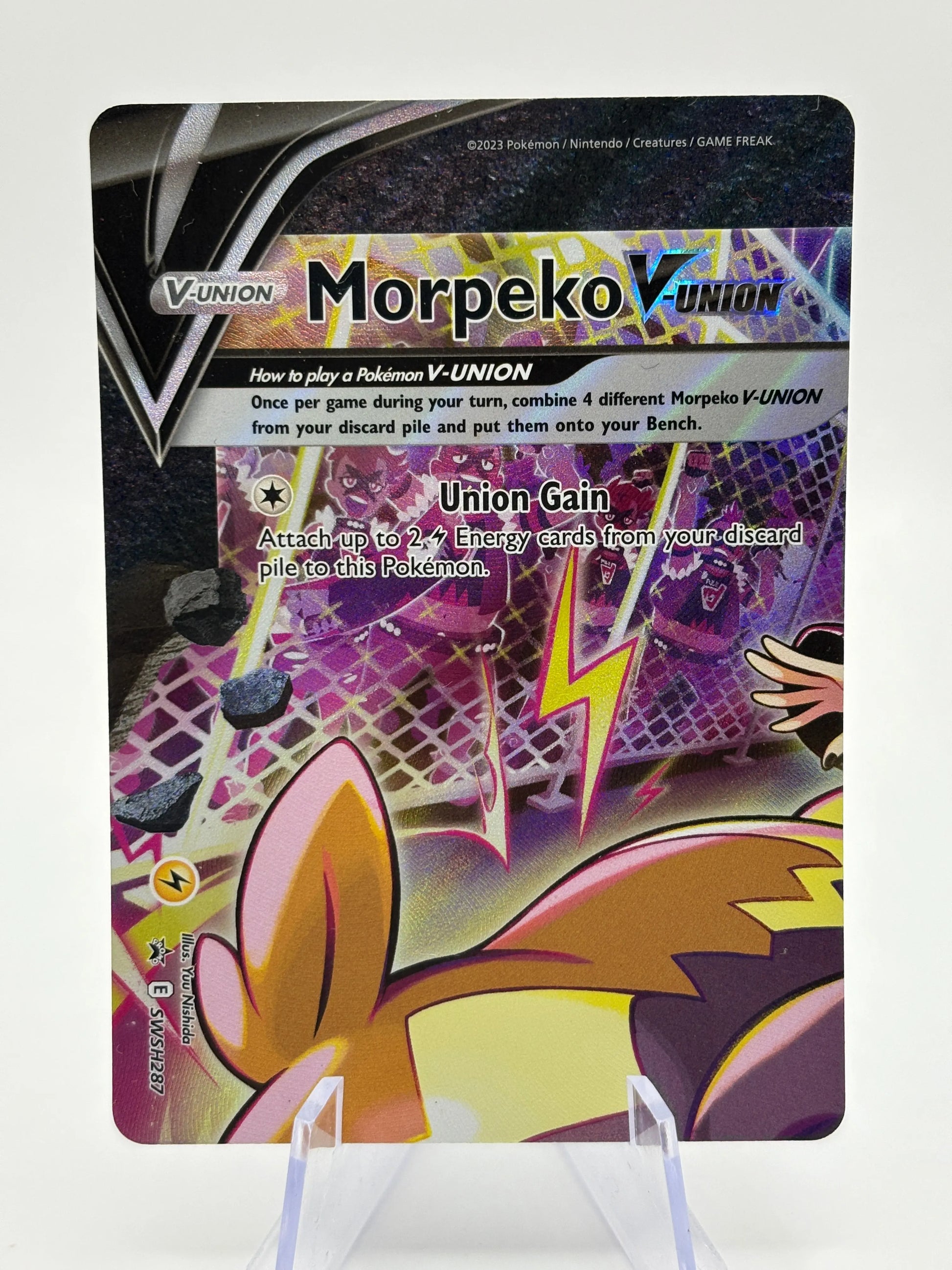 Pokemon TCG SWSH Promos - Morpeko V-UNION SWSH289 Promo LP FRENLY BRICKS - Open 7 Days