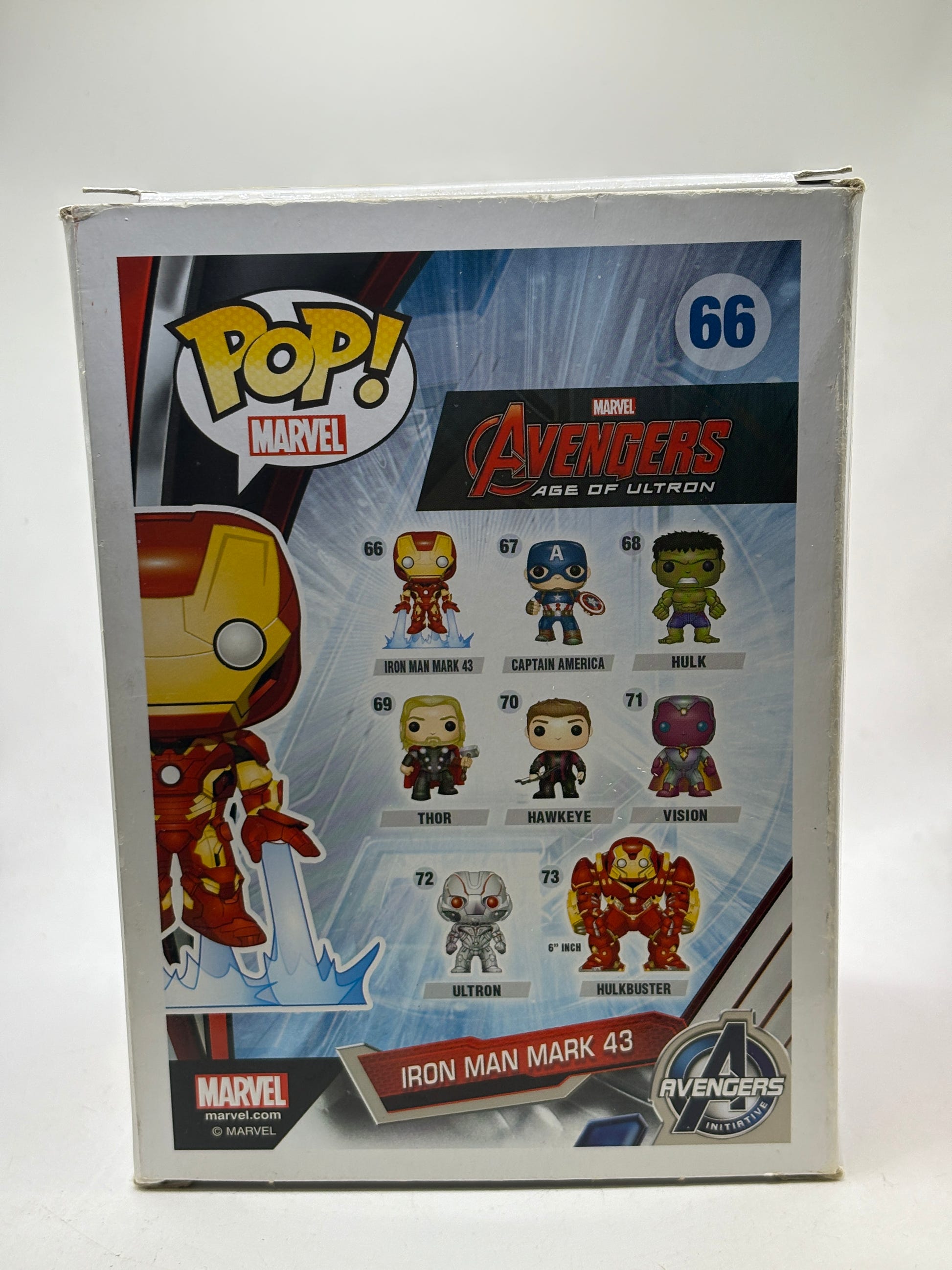Funko POP! Marvel Avengers #66 Iron Man Mark 43 Vinyl Bobble-Head image 3