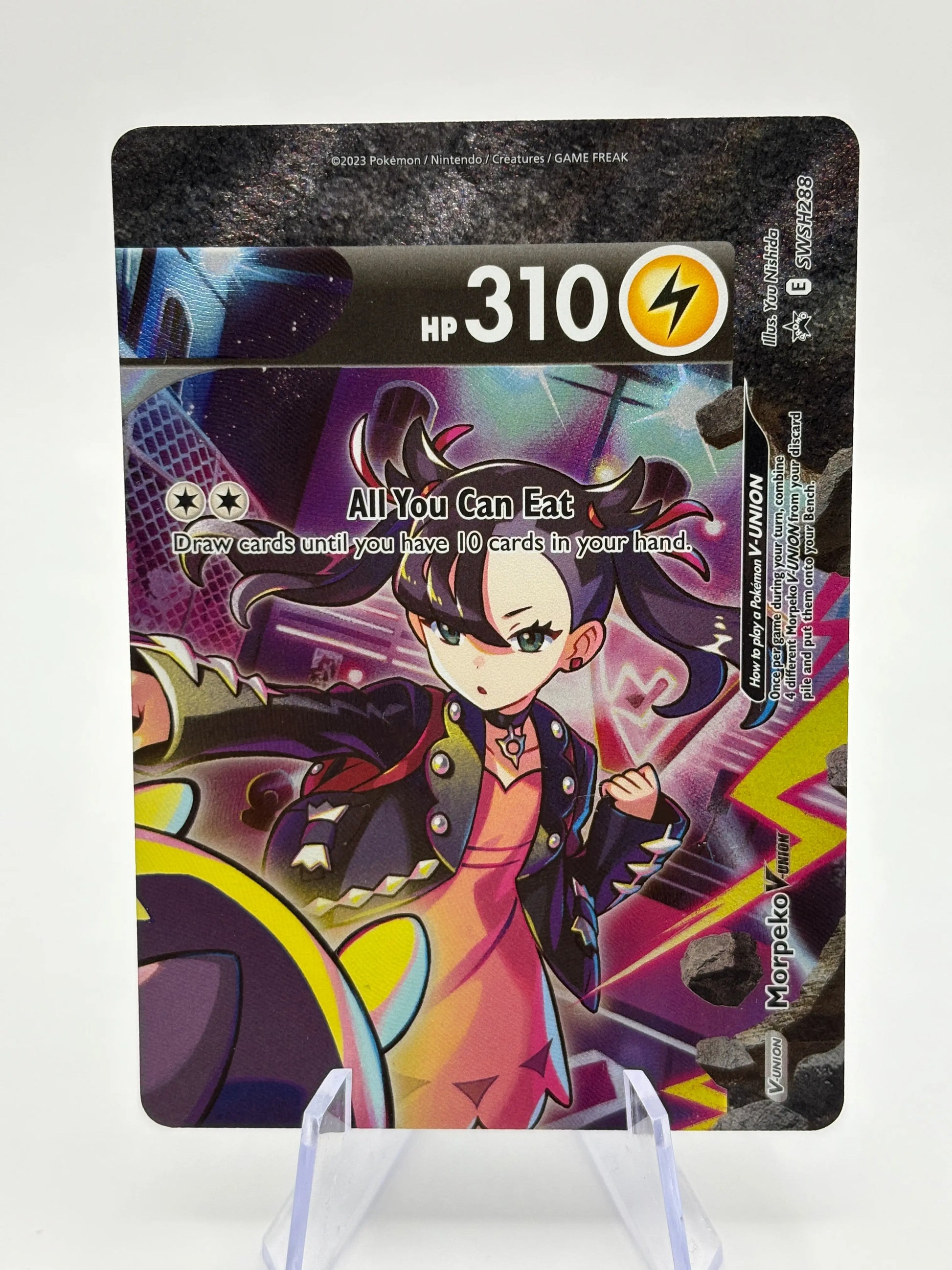 Pokemon TCG SWSH Promos - Morpeko V-UNION SWSH289 Promo LP FRENLY BRICKS - Open 7 Days