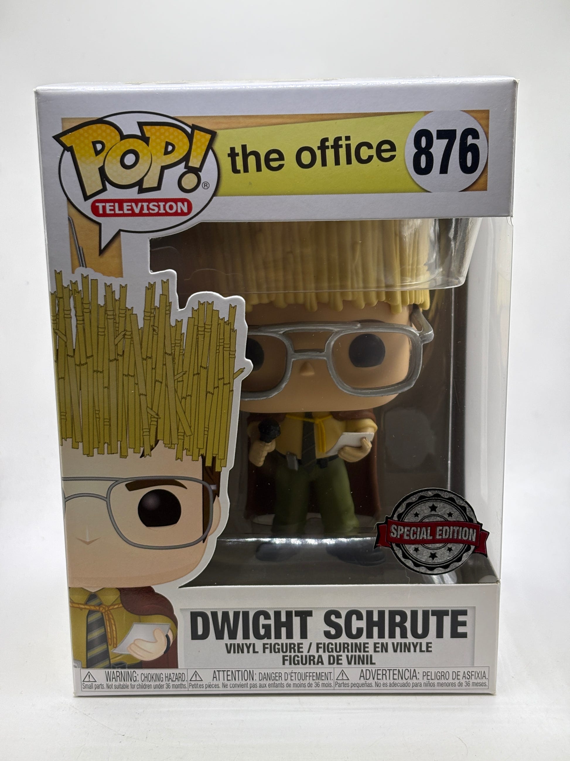 Funko POP! Television The Office #876 Dwight Schrute Special Edition image 1