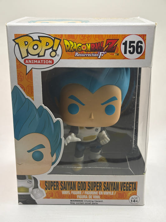Funko POP! Animation Dragon Ball Z #156 Super Saiyan God Super Saiyan Vegeta FRENLY BRICKS - Open 7 Days