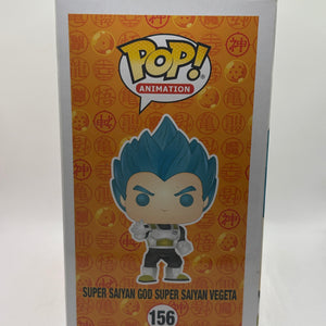 Funko POP! Animation Dragon Ball Z #156 Super Saiyan God Super Saiyan Vegeta FRENLY BRICKS - Open 7 Days