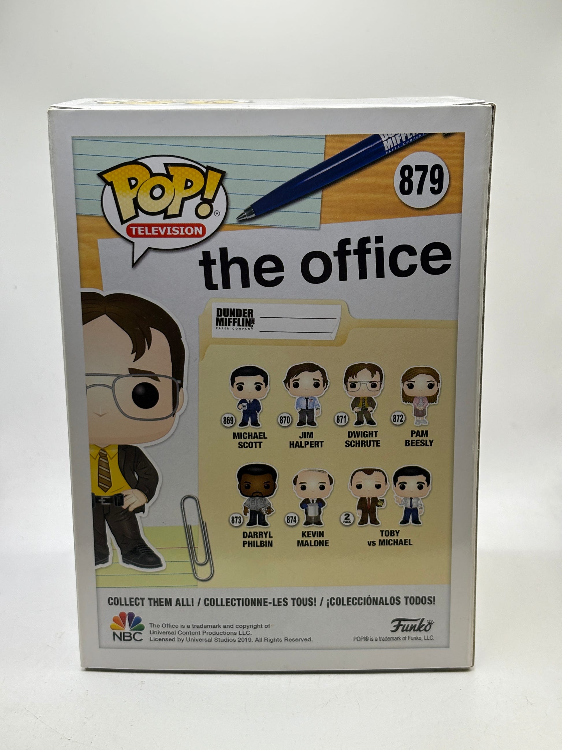 Funko POP! Television The Office #879 Jim Halpert Special Edition image 3