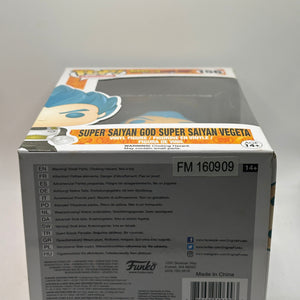 Funko POP! Animation Dragon Ball Z #156 Super Saiyan God Super Saiyan Vegeta FRENLY BRICKS - Open 7 Days