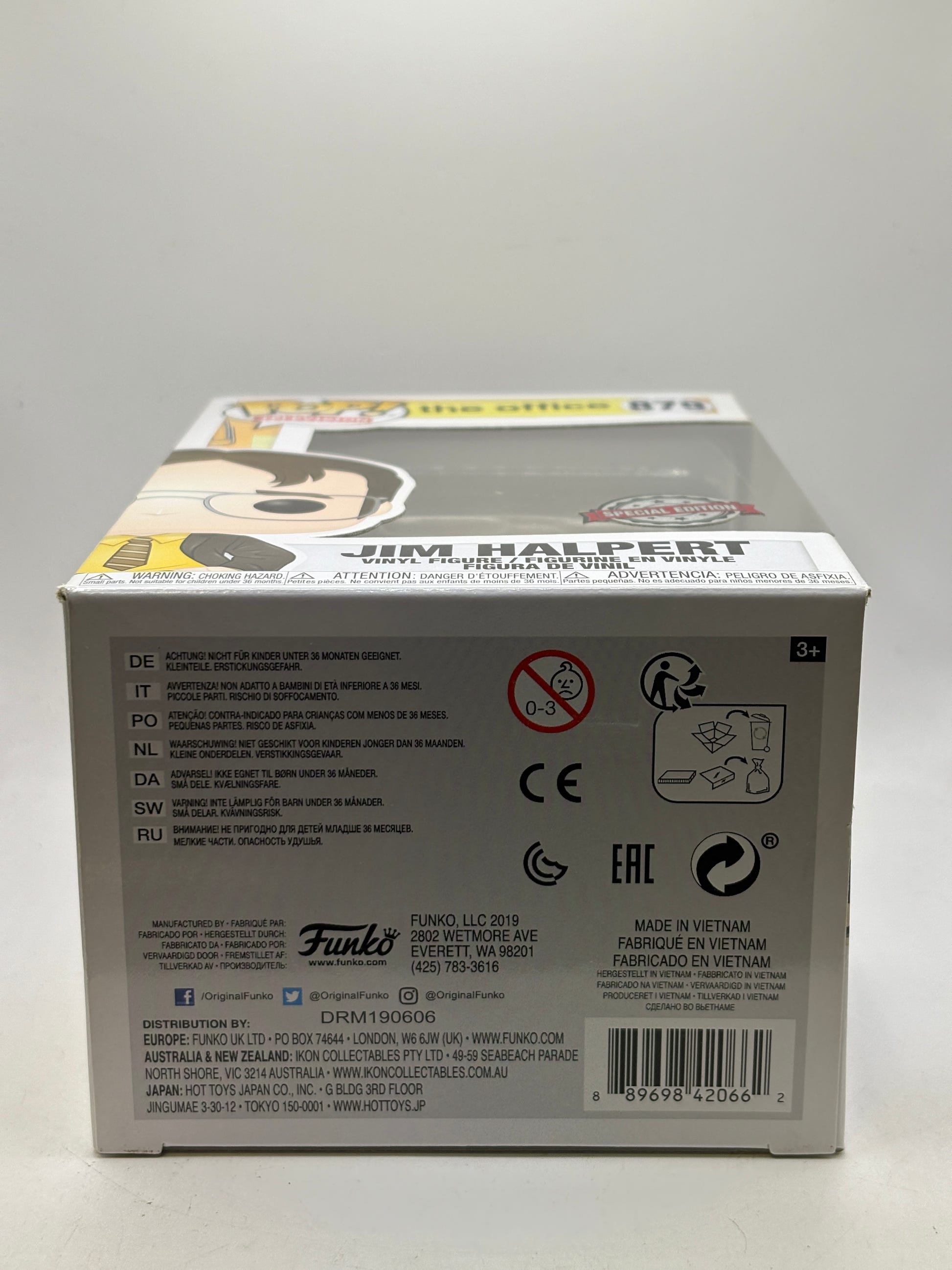 Funko POP! Television The Office #879 Jim Halpert Special Edition image 6