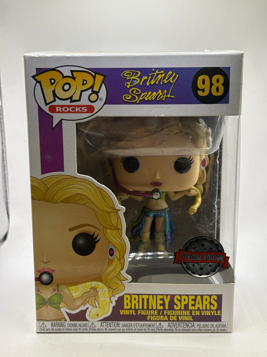 Funko POP! Rocks Britney Spears #98 Britney Spears Vinyl Figure SE