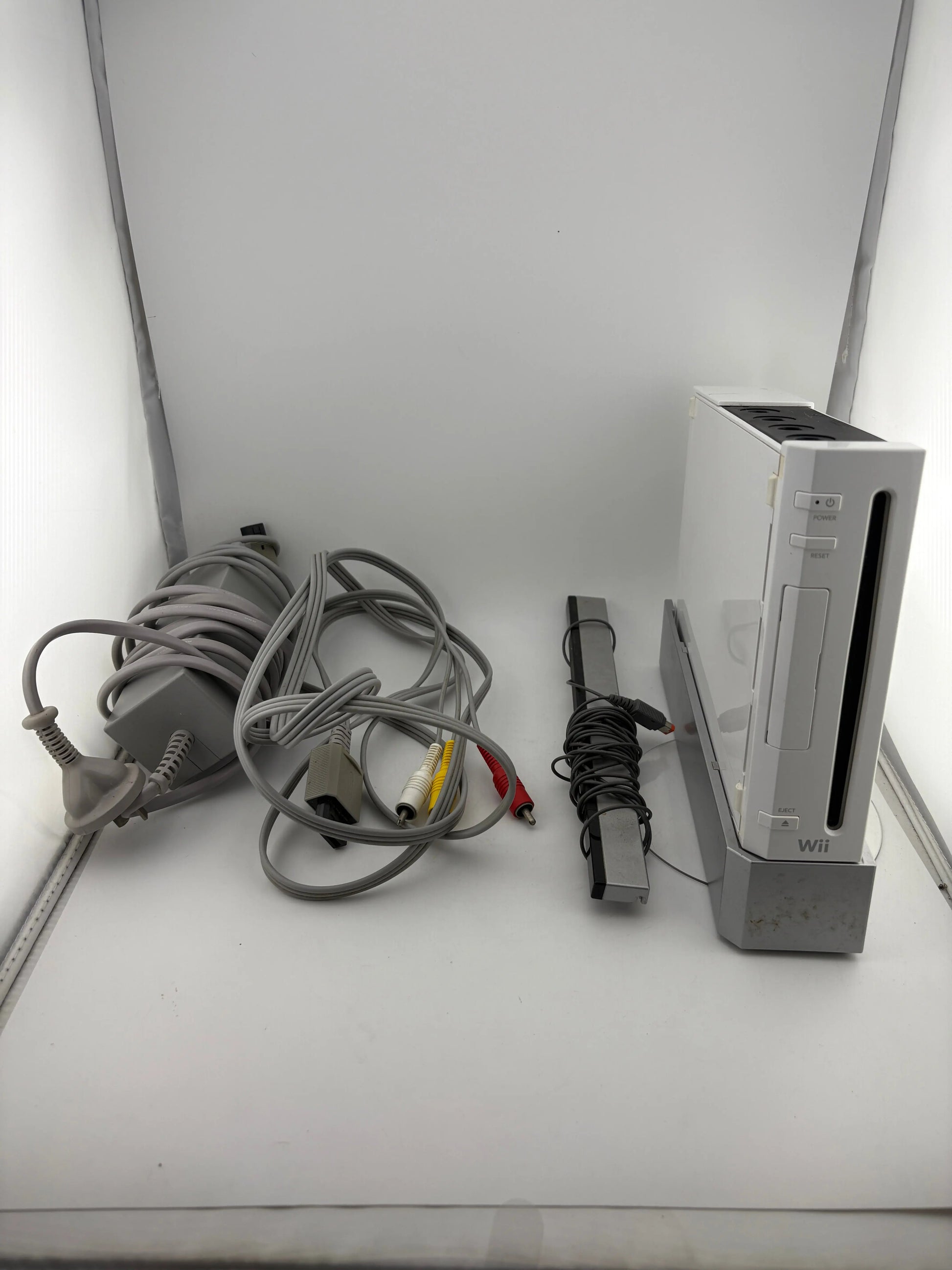Nintendo Wii Console with Accessories + 3 Controllers (Powers On) Loose FRENLY BRICKS - Open 7 Days
