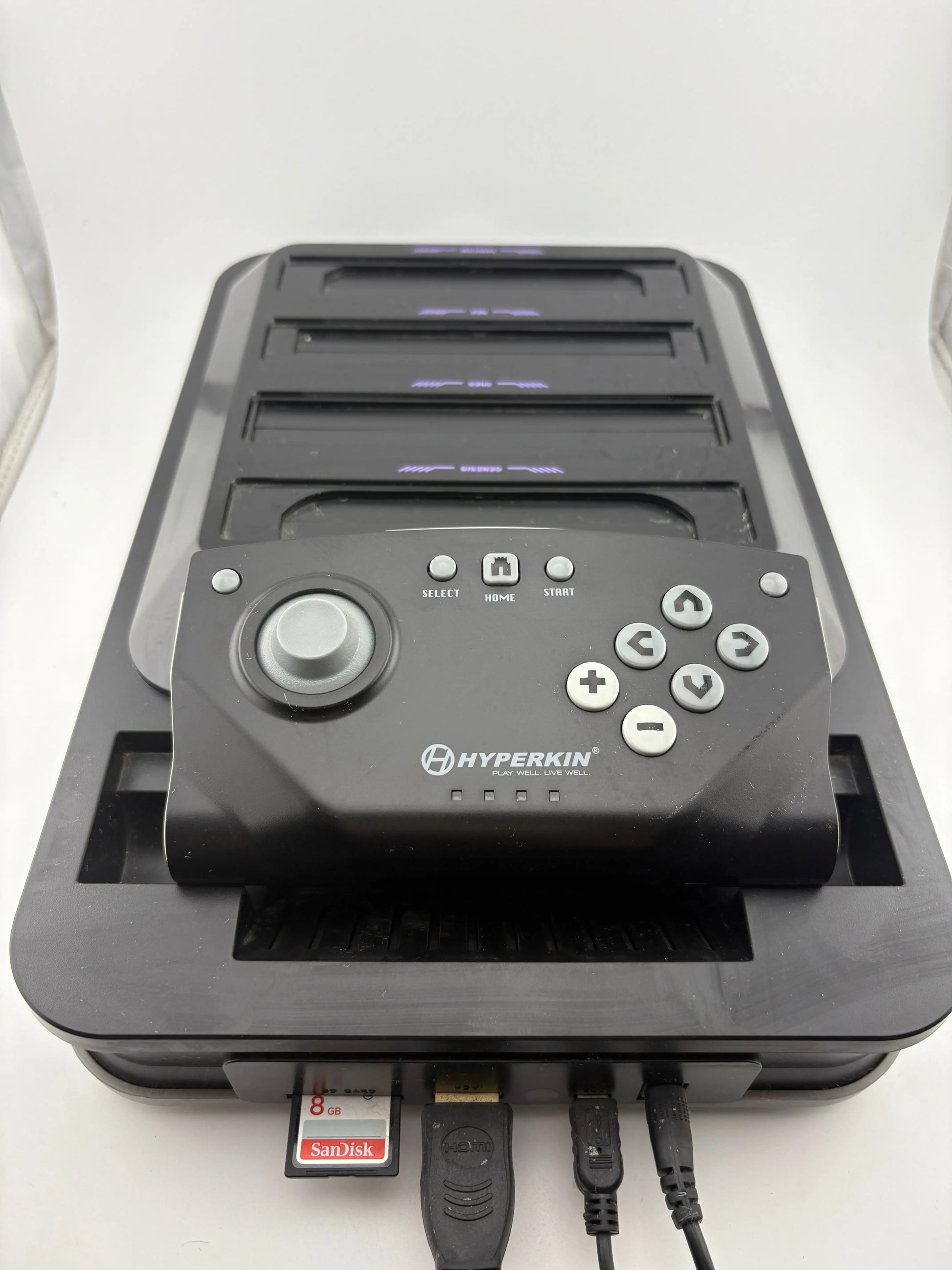 Retron 5 Hyperkin Video Game Comsole with Chords & Controller (Power Tested Turns on) FRENLY BRICKS - Open 7 Days