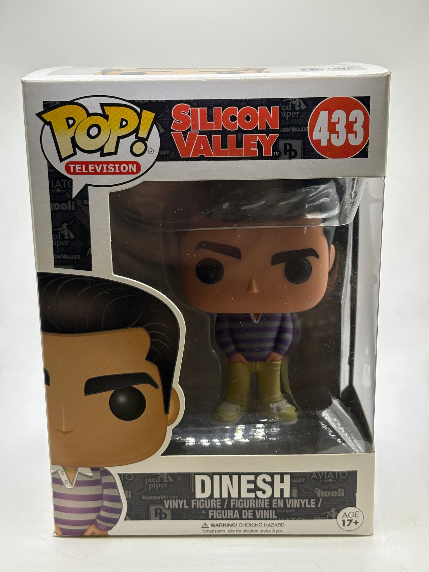 Funko POP! Television Silicon Valley #433 Dinesh Vinyl Figure