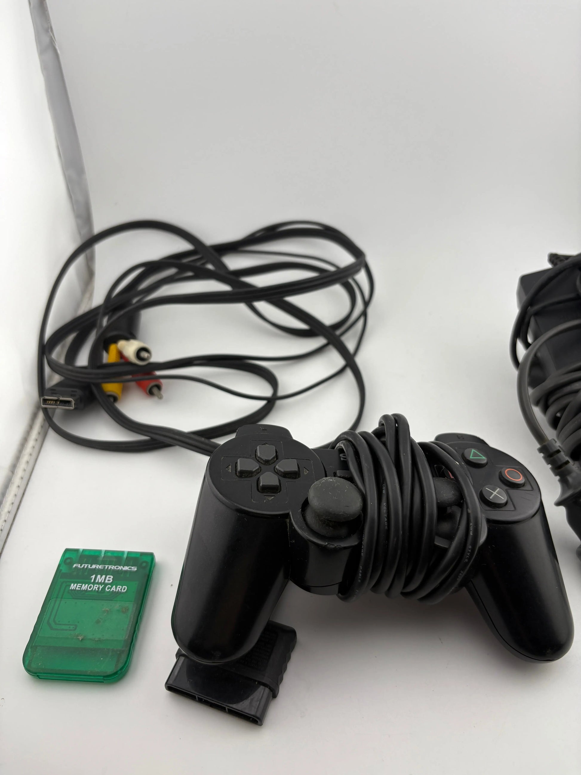 Sony Playstation 2 Slim Console with Cables & Controller (Power Tested Turning On) FRENLY BRICKS - Open 7 Days