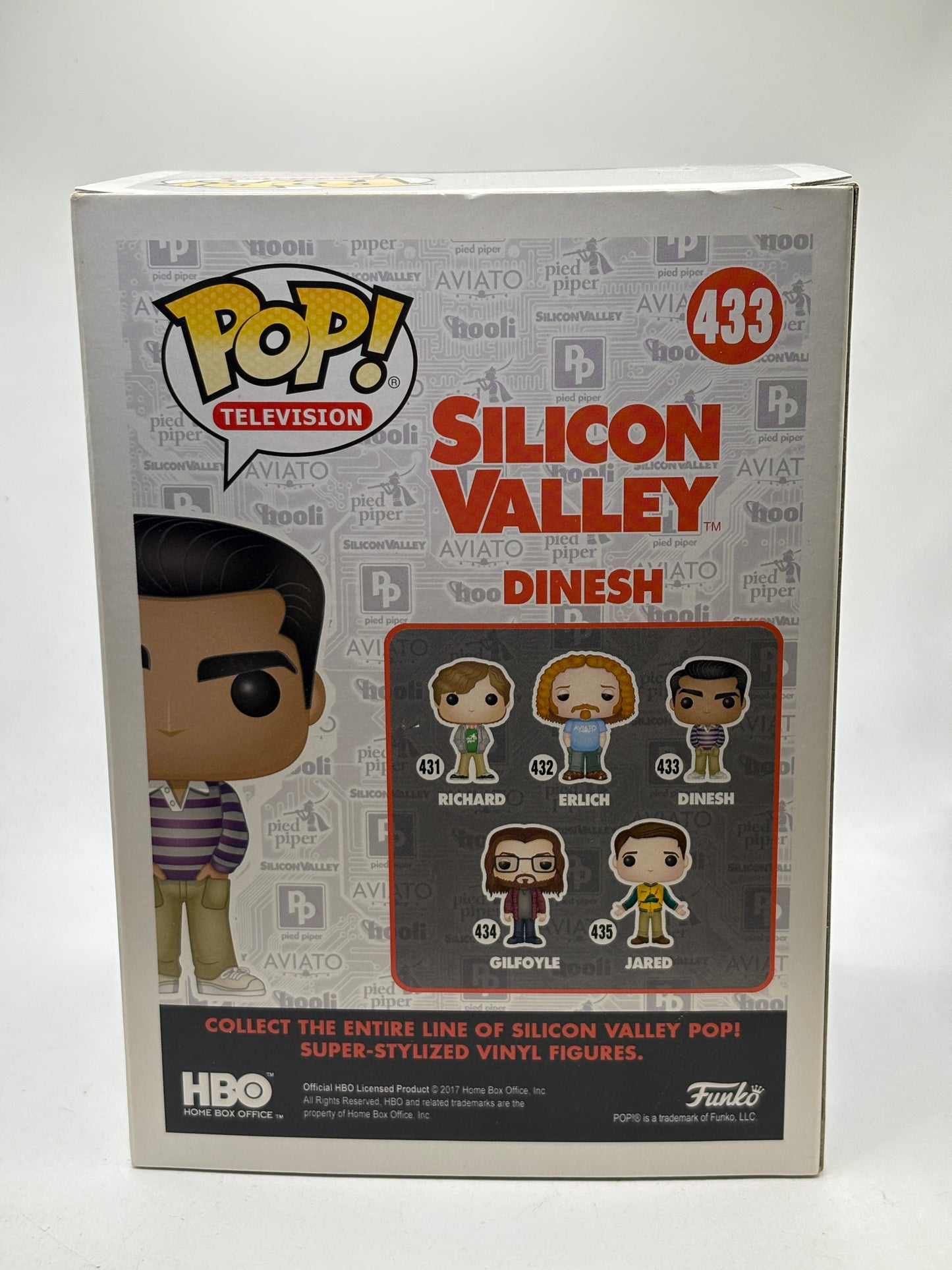 Funko POP! Television Silicon Valley #433 Dinesh Vinyl Figure