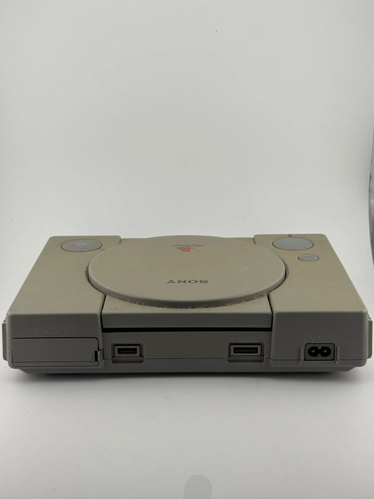 Original PlayStation One Console with 2 Controllers and Cabels (Power Tested Turns On) FRENLY BRICKS - Open 7 Days