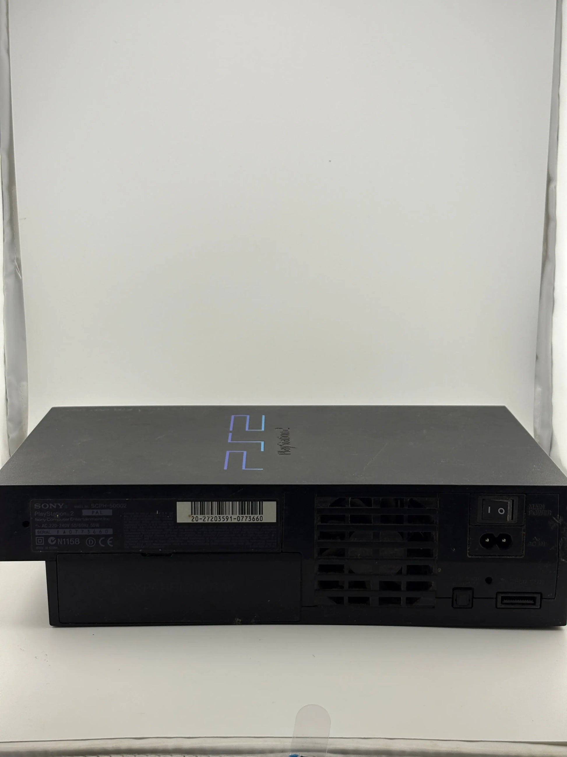 Sony PlayStation 2 Video Game Console with 2 Controllers, Cables & Memory (Power Tested) FRENLY BRICKS - Open 7 Days