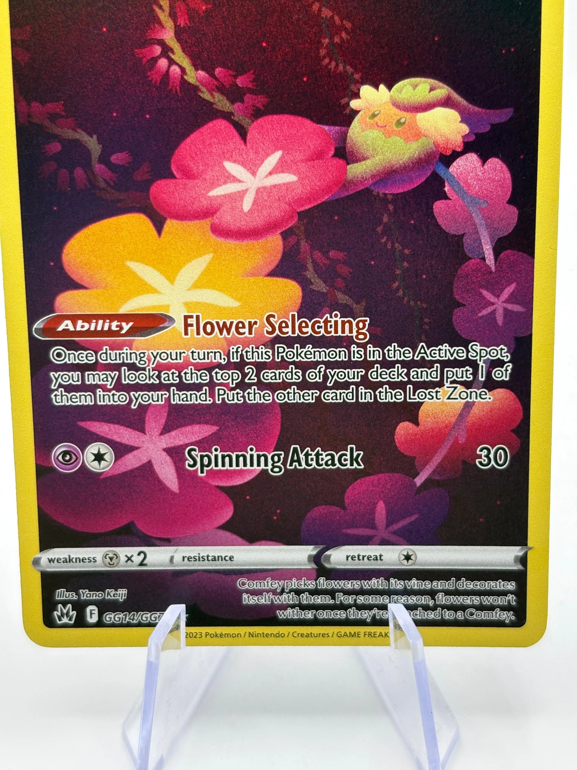 Pokemon TCG Crown Zenith - Comfey GG14/GG70 Full Art Nm FRENLY BRICKS - Open 7 Days