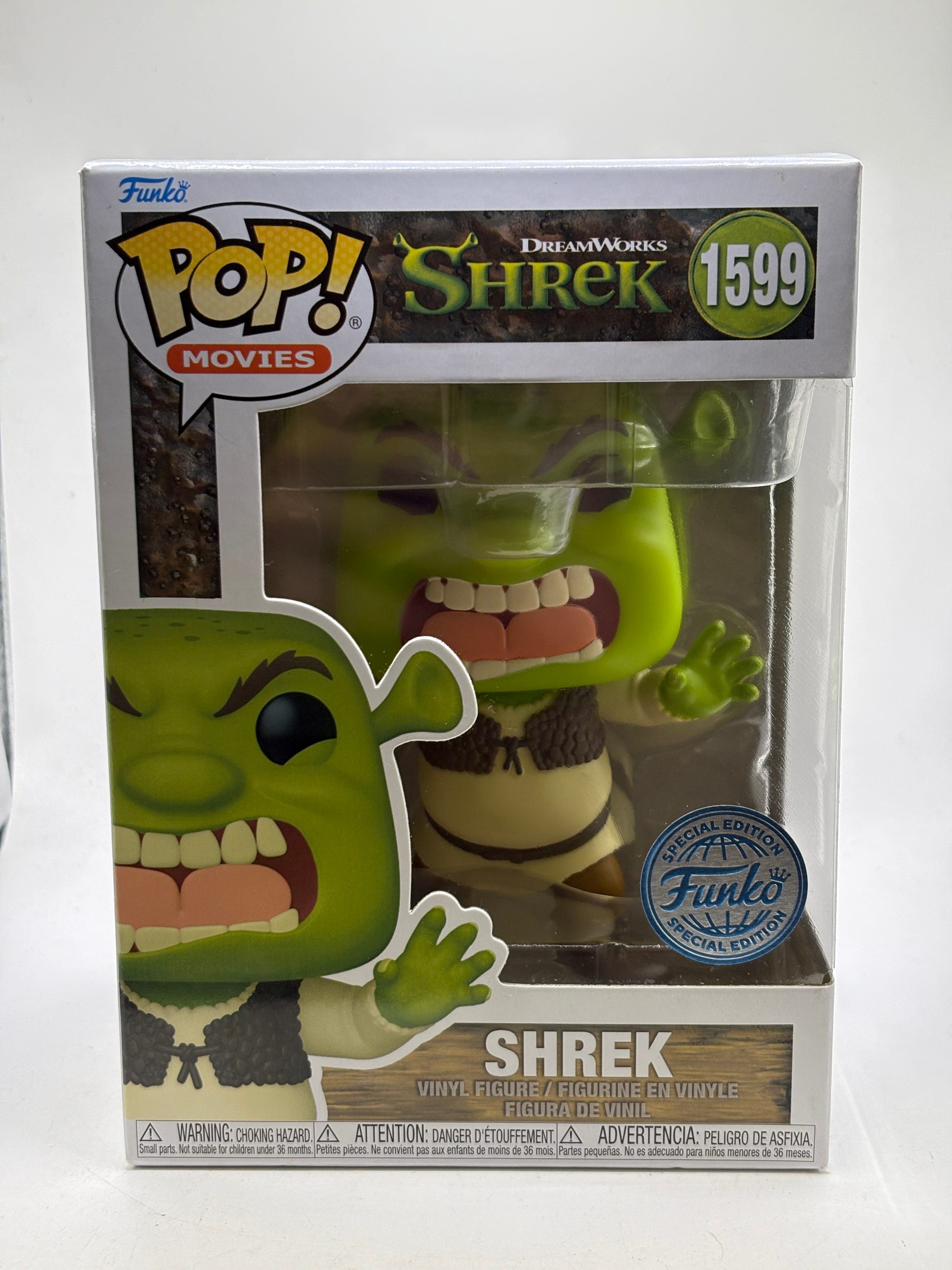 Funko POP! Movies Shrek #1599 Shrek Special Edition Vinyl Figure image 1