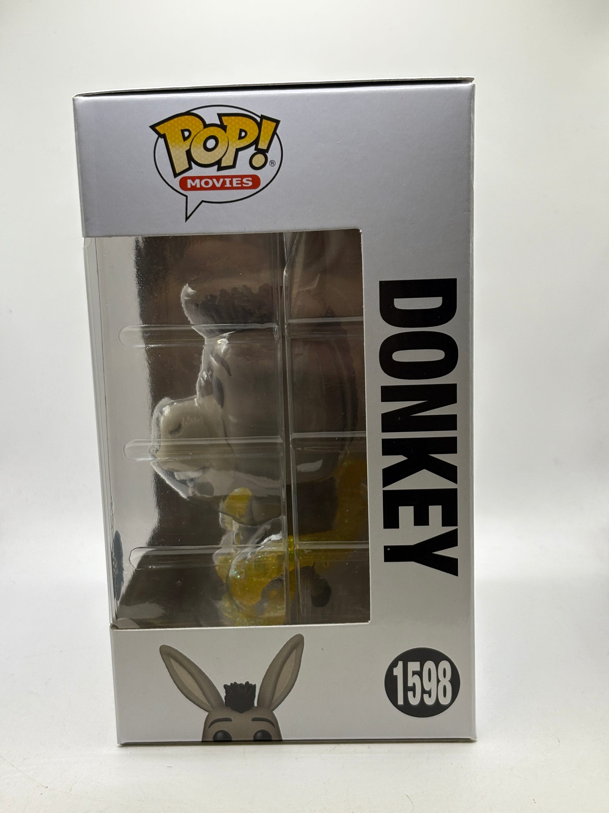 Funko POP! Movies Shrek #1598 Donkey Glitter Vinyl Figure image 2