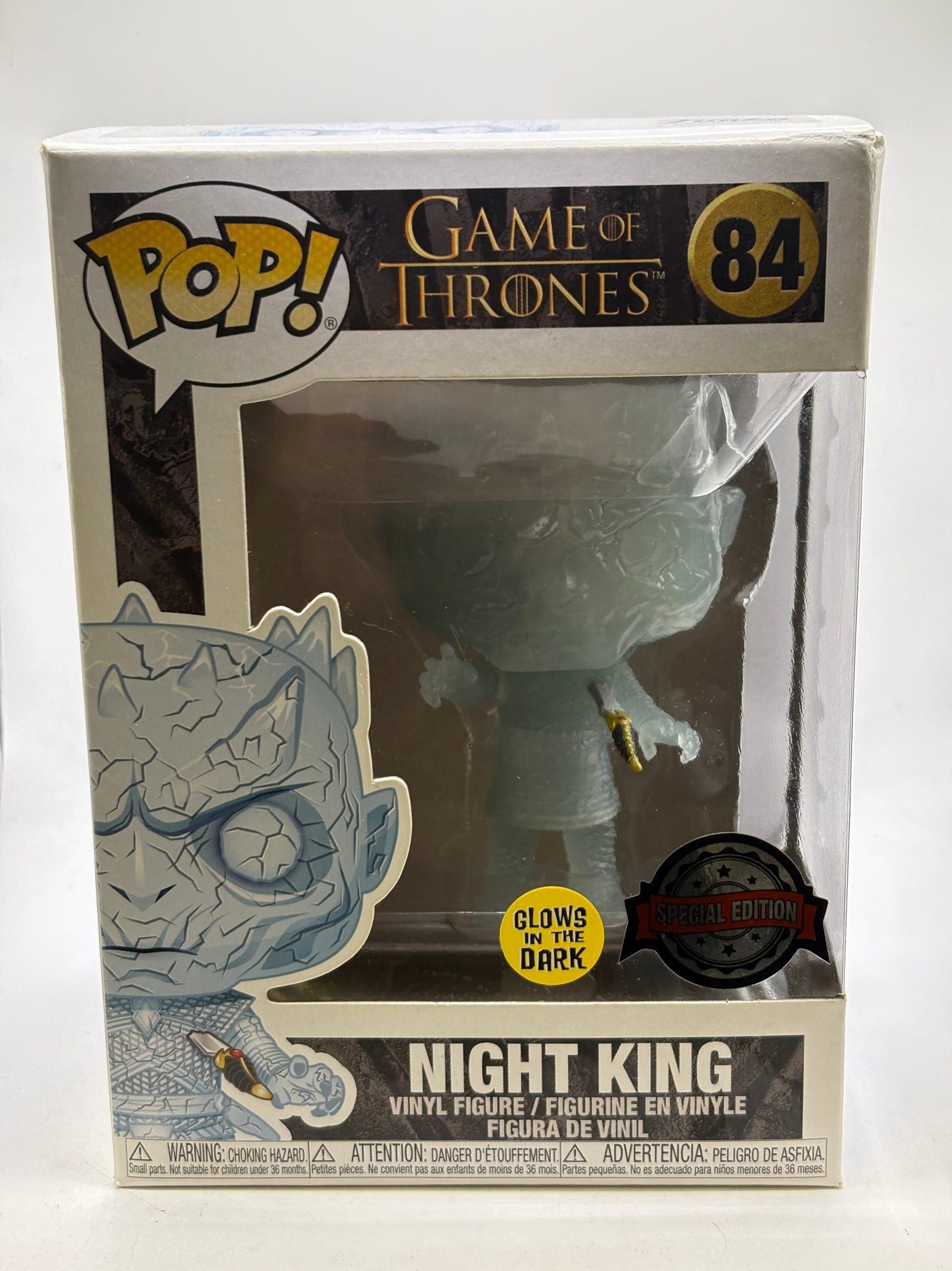 Funko POP! Game of Thrones #84 Night King Glow Special Edition image 1