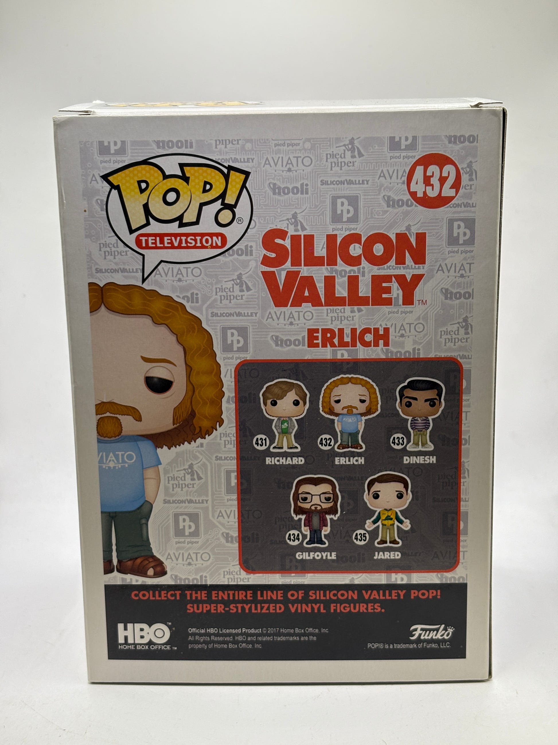 Funko POP! Television Silicon Valley #432 Erlich Vinyl Figure image 3