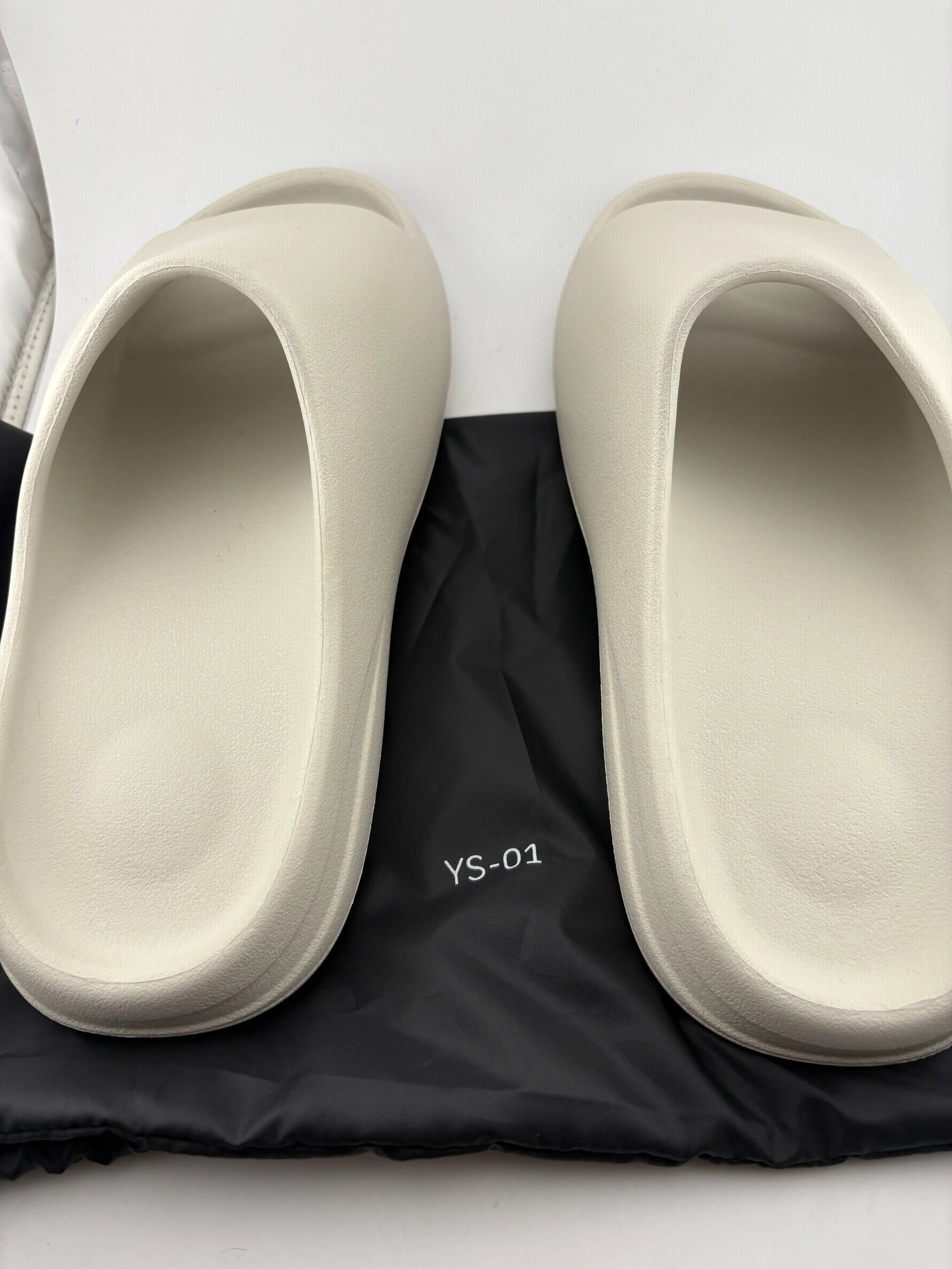 Adidas YEEZY Slides - YS-01 Cream Size US 11 Sandals FRENLY BRICKS - Open 7 Days