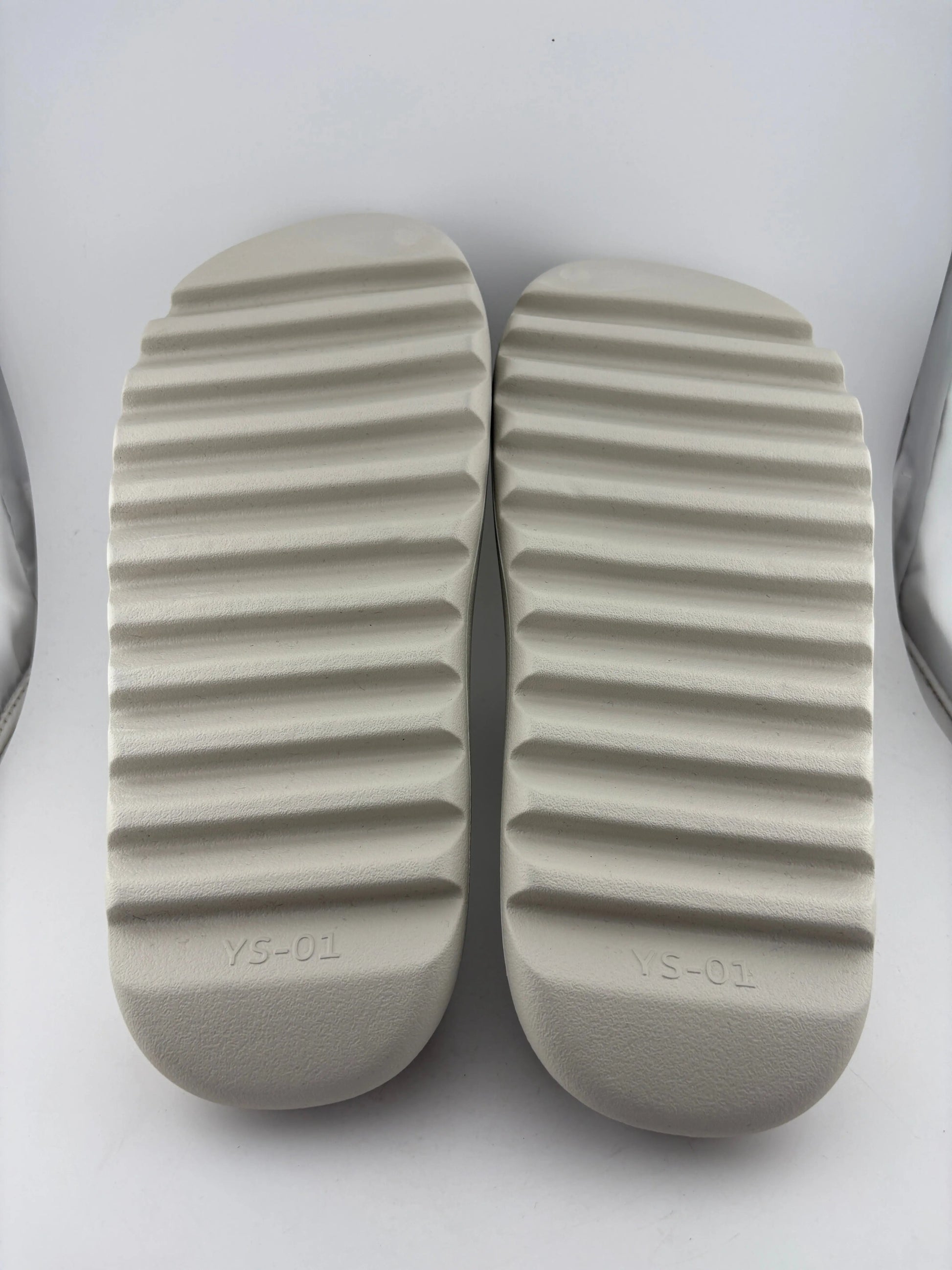 Adidas YEEZY Slides - YS-01 Cream Size US 11 Sandals FRENLY BRICKS - Open 7 Days