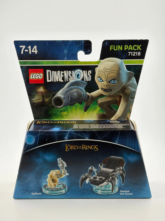 Lego Dimensions Fun Pack 71218 Lord of the Rings Gollum New & Sealed FRENLY BRICKS - Open 7 Days