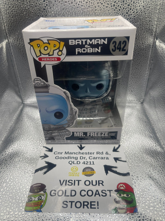 Funko POP! Heroes Batman & Robina #342 Mr. Freeze Batman & Robin FRENLY BRICKS - Open 7 Days