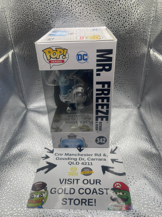 Funko POP! Heroes Batman & Robina #342 Mr. Freeze Batman & Robin FRENLY BRICKS - Open 7 Days