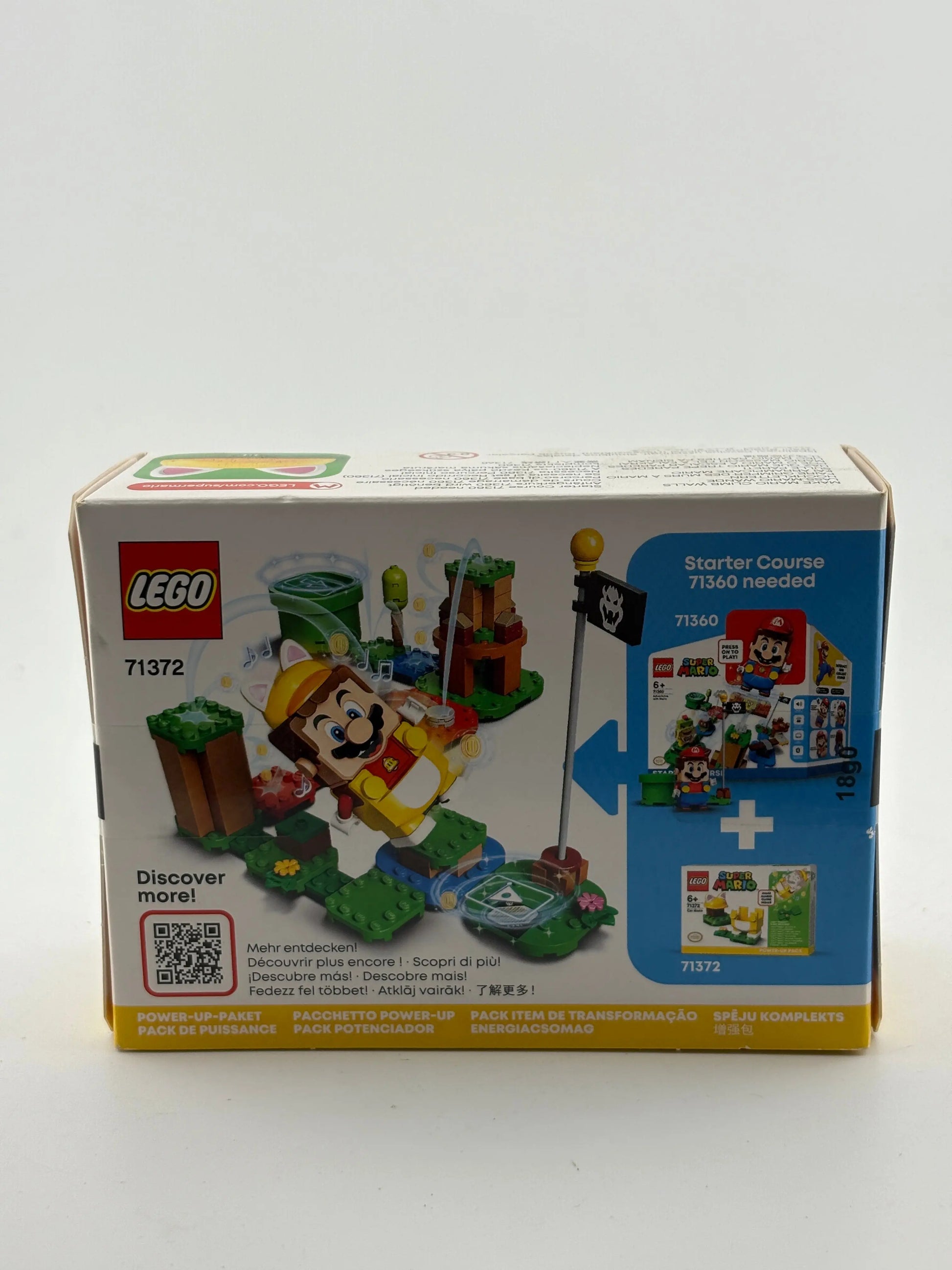 Lego Super Mario Power-Up Pack 71372 Cat Mario Brand New & Sealed FRENLY BRICKS - Open 7 Days