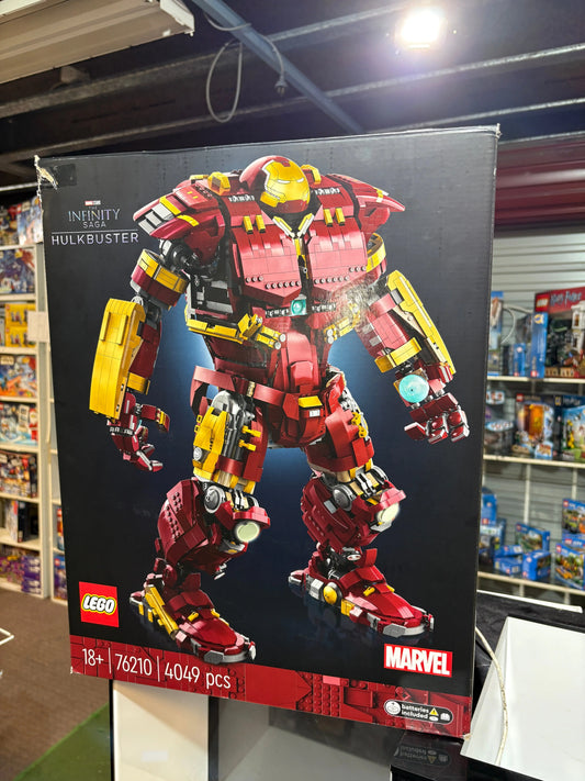 LEGO Marvel: Hulkbuster (76210) Retired Set New & Sealed Box Damage See Photos FRENLY BRICKS - Open 7 Days