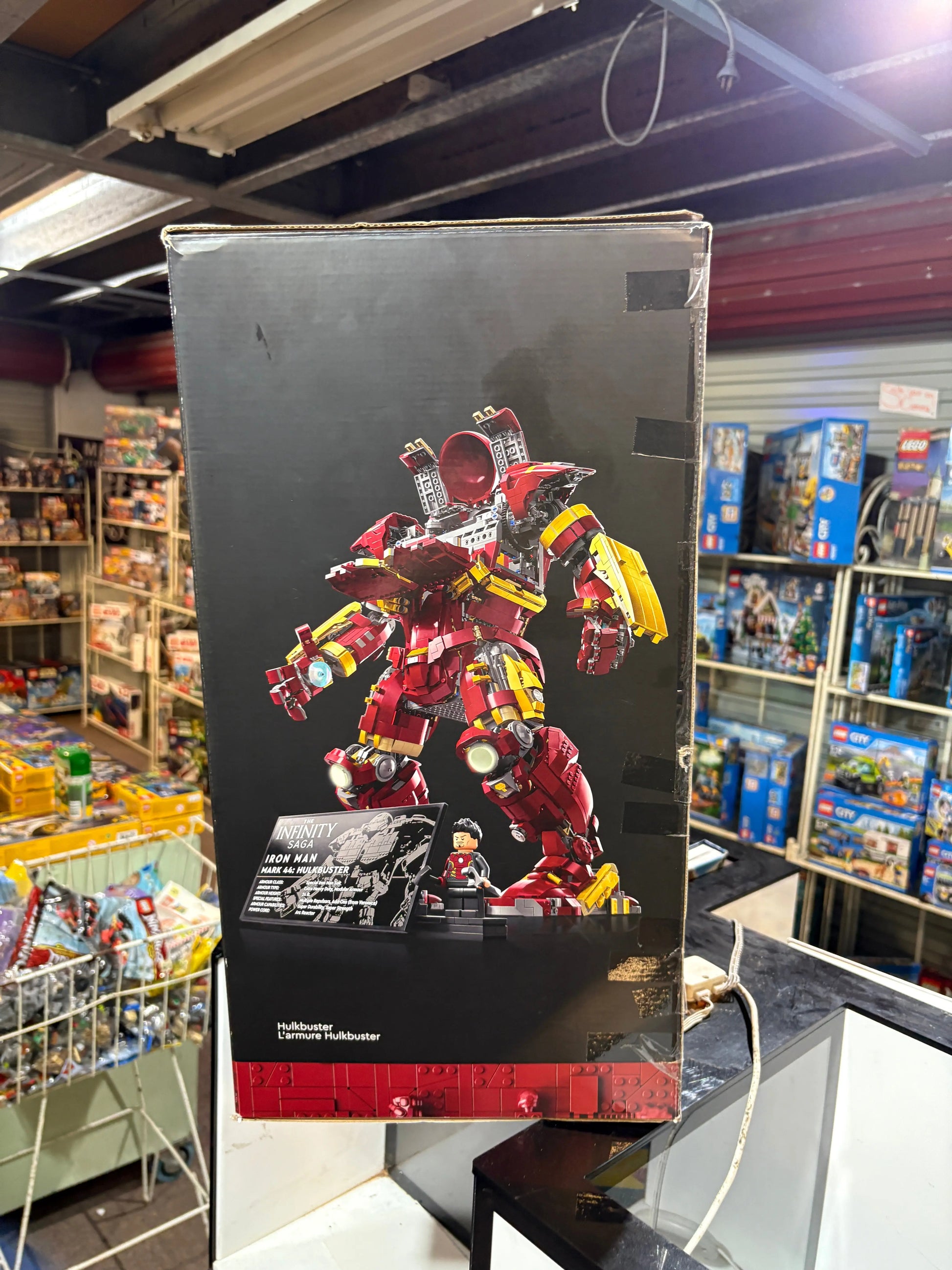 LEGO Marvel: Hulkbuster (76210) Retired Set New & Sealed Box Damage See Photos FRENLY BRICKS - Open 7 Days