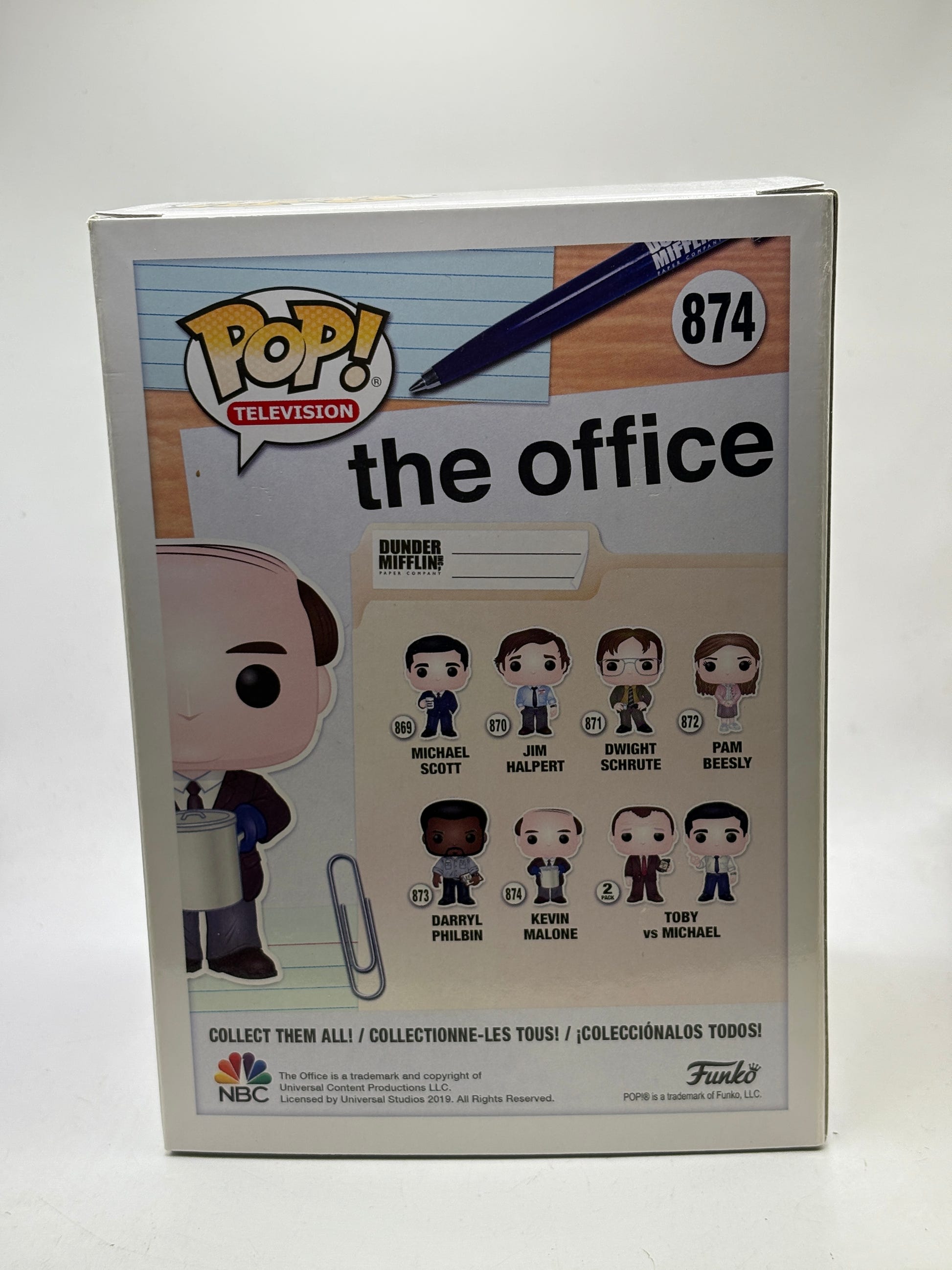 Funko POP! Television The Office #874 Kevin Malone Vinyl Figure image 3